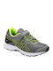Pre Galaxy 9 PS Kids Sports Shoes Running with Hoop & Loop Closure Gray