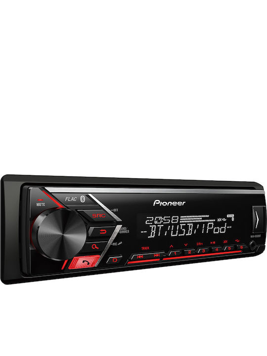 Pioneer Sistem Audio Auto 1DIN (Bluetooth/USB) cu Panou detașabil