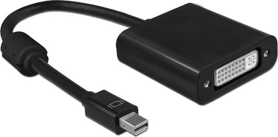 Powertech Μετατροπέας mini DisplayPort male σε DVI-I female 1τμχ PTH-012