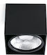 Faro Barcelona Tecto Einzel Spot mit Fassung null in Schwarz Farbe