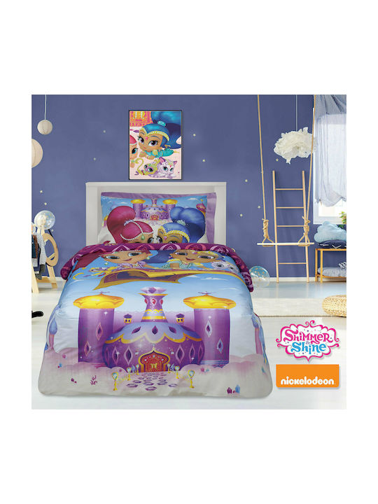 Das Home Shimmer And Shine Σετ Παιδική Παπλωματ...