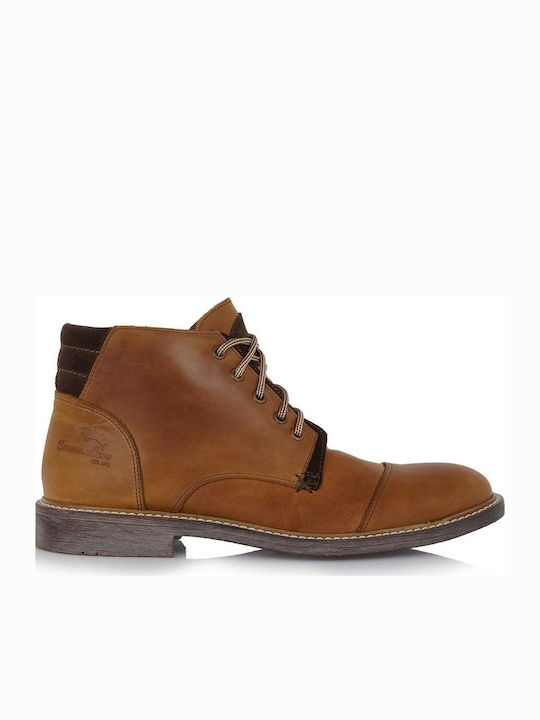 Commanchero Original Men's Leather Boots Tabac Brown