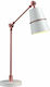 Elmark Schreibtischlampe mit klappbarem Arm für Fassung E27 in Weiß Farbe
