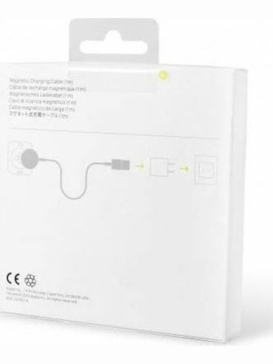 Apple Cablu Magnetic De Încărcare (1 m) Încărcător Pentru Ceas Apple Alb
