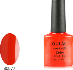 Oulac Gel Nagellack 80577 Farbe Koralle 10ml
