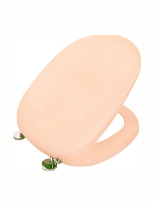 ΕΒΙΟΠ Bakelite Toilet Seat Pink Linda 42cm