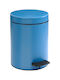 Pam & Co Metalic Perie pentru coșul de gunoi din baie Închidere lentă 5lt Albastru