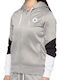 Core Blocked Full-zip Hoodie Γυναικεία Ζακέτα Φούτερ με Κουκούλα Γκρι