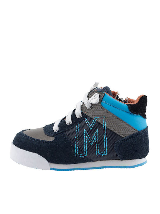 Mayoral Kids Sneakers High Navy Blue