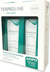 Synchroline Terproline Face, Countour Eyes & Lips Skin Care Set for Moisturizing