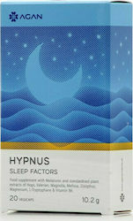 Agan Hypnus Sleep Factors 20 φυτικές κάψουλες