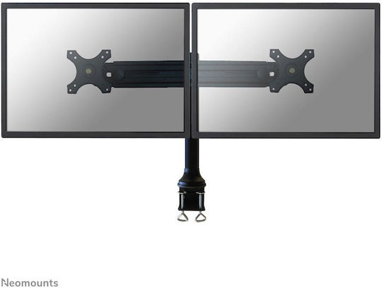 Newstar Stand Desk Mounted for 2 Monitors up to 30" with Arm (FPMA-D700D)