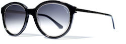 Bob Sdrunk Malibu 01 Black / Silver Γυαλιά Ηλίου Μαύρα με Κοκκάλινο Σκελετό