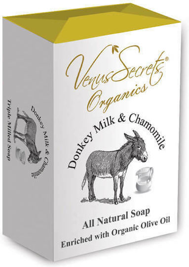 Venus Secrets Donkey Milk & Chamomile Soap Bar with Donkey Milk 150gr