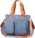 Babyono Shoulder/Hand Diaper Bag Glam Blue 52x33cm.