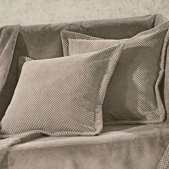Guy Laroche Rubicon Ριχτάρι Διθέσιου Καναπέ 170x250εκ. Camel