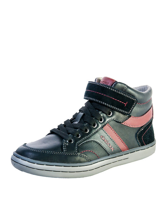 Geox Kinder-Sneaker Hoch Anatomisch Schwarz