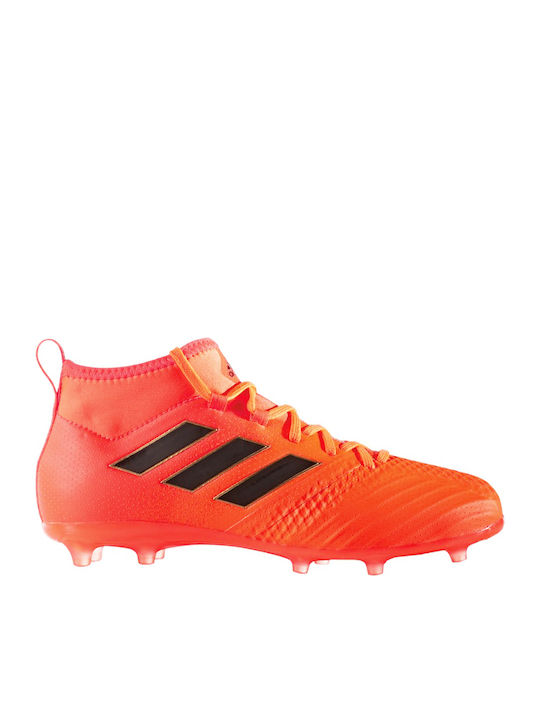 adidas Ace 17.1 FG Kids Soccer Cleats Molded Outsole Orange