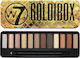 W7 Cosmetics Goldibox Eye Shadow Palette in Solid Form 15.6gr