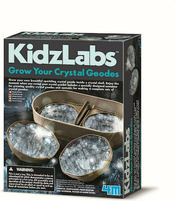 4M Καλλιέργεια Κρυσταλλικών Πετρωμάτων Educational Game Crystals for 8+ Years Old