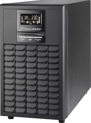 Powerwalker VFI 3000 CG PF1 UPS On-Line 3000VA 3000W with 9 IEC Power Plugs