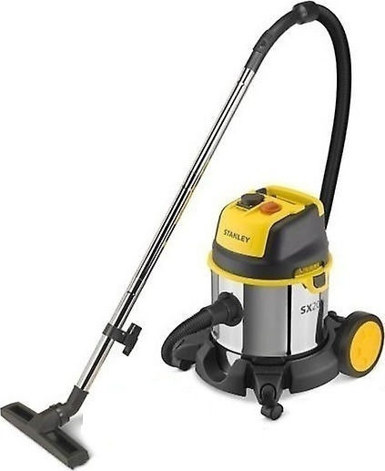 Stanley Vacuum Wet / Dry 1400W with Stainless Bin 20lt