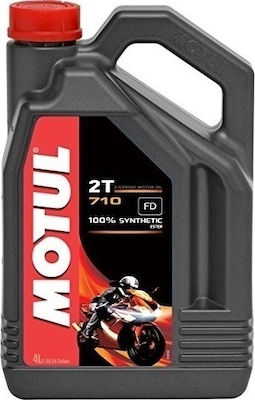 Motul 710 2T Συνθετικό Λάδι Μοτοσυκλέτας για Δίχρονους Κινητήρες 4lt