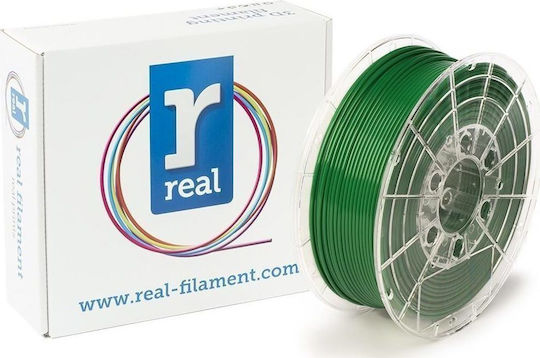 Real Filament PETG 3D Printer Filament 2.85mm Πράσινο 1kg 1τμχ (Spool)