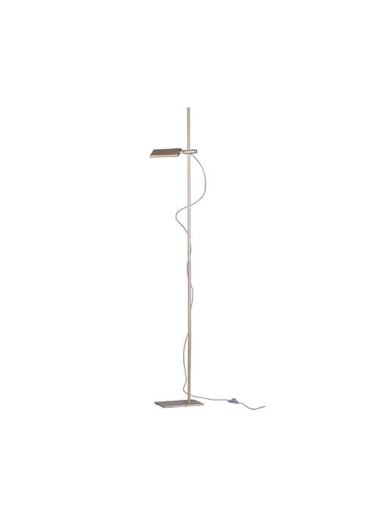 Fan Europe Led Book LED Floor Lamp H182xW16cm. with Warm White Light Gold