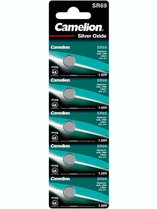 Camelion Батерии Сребърен оксид За часовници SR69 1.55V 5бр