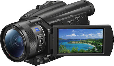 Sony Βιντεοκάμερα 4K UHD @ 30fps FDR-AX700 Αισθητήρας CMOS Αποθήκευση σε Κάρτα Μνήμης με Οθόνη Αφής 3.5" και HDMI / WiFi / USB 2.0