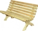 Bank Außenbereich Holz 180x85x82cm