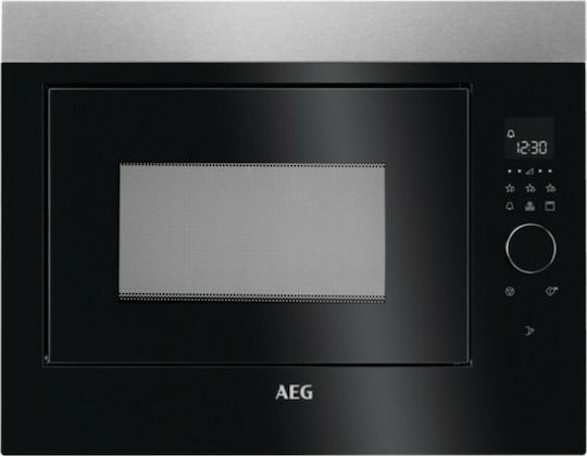 AEG MBE2658DM Built-in Microwave Oven with Grill Function 25lt Black