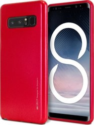 Mercury iJelly Silicone Back Cover Red (Galaxy Note 8)