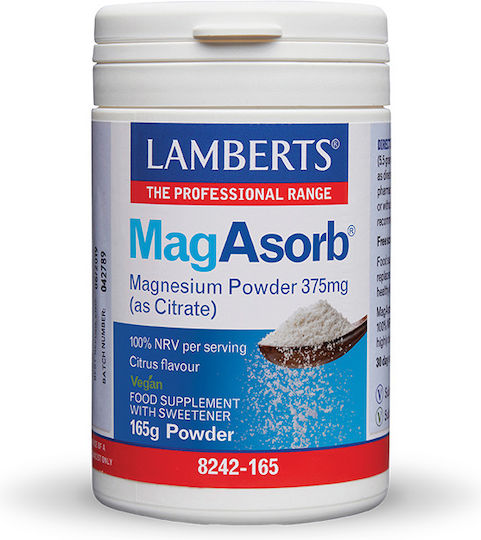 Lamberts MagAsorb 375mg Κατάλληλο για Παιδιά 165gr