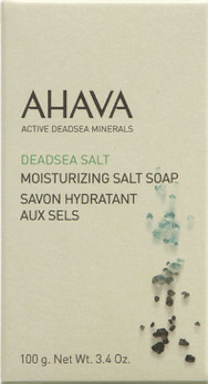 Ahava Moisturising Dead Sea Salt Soap Soap Bar Cleansing Face 100gr