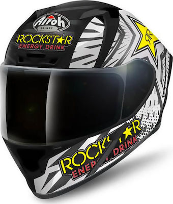 Airoh Valor Rockstar Matt Motorradhelm Volles Gesicht ECE 22.05 1400gr KR3405