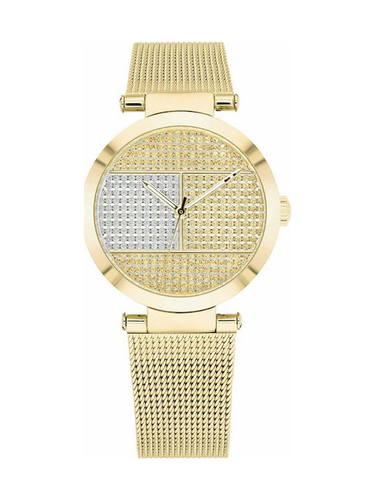 Tommy Hilfiger Lynn Watch with Pink Gold Metal Bracelet