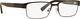 Armani Exchange Herren Metallisches Brillengest...