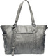 Little Company Shoulder/Hand Diaper Bag Paris Studs Gray