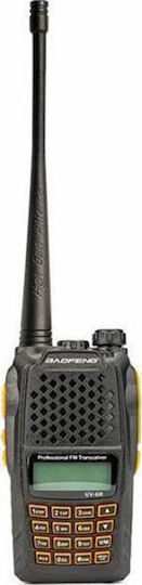 Baofeng UV-6R Wireless Transceiver UHF/VHF 5W with Monochrome Screen