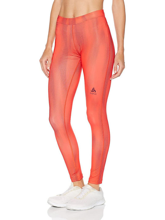 Tights Running Γυναικείο Μακρύ Κολάν Πορτοκαλί