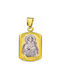 Gold amulet of panagia PA144