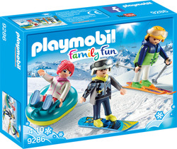 Playmobil Family Fun Winter Sports Trio for 4-10 years old