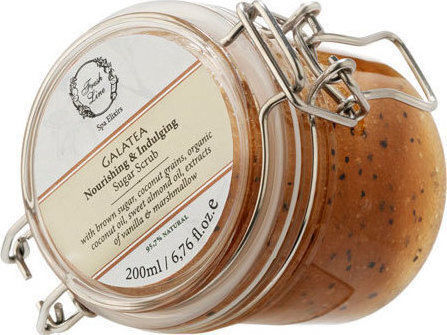 Fresh Line Galatea Body Sugar Scrub Scrub de duș Corporal 200ml