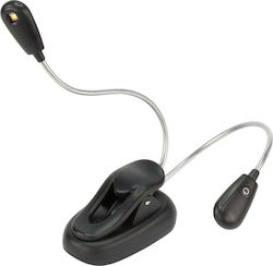 Ansmann Twinflex Φωτάκι Βιβλίου LED με Μαγνήτης Μαύρο