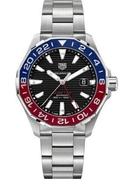TAG Heuer Aquaracer Watch Automatic with Metal Bracelet TAG Heuer Aquaracer Watch Automatic with Metal Bracelet