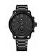 Tommy Hilfiger Briggs Watch Chronograph Battery with Black Metal Bracelet