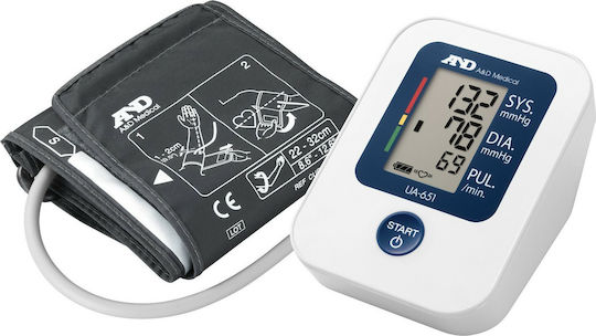 A&D UΑ-651SL Digital Blood Pressure Monitor Arm