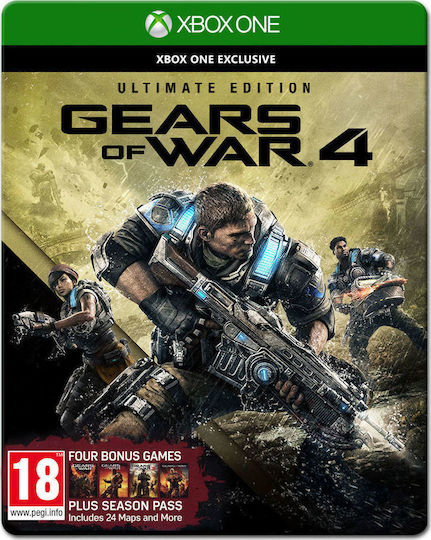 Gears of War 4 (Ultimate Edition) Ultimate Edition XBOX ONE Game (Used)